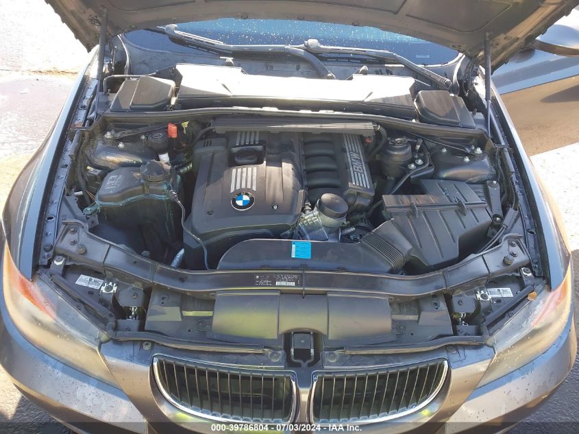 2007 BMW 328I VIN: WBAVA33527PG51014 Lot: 39786804