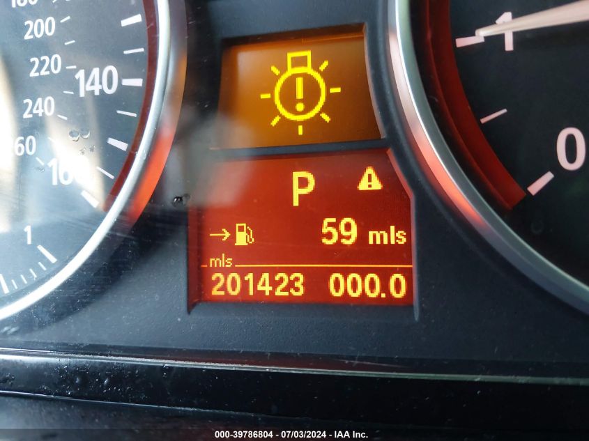 2007 BMW 328I VIN: WBAVA33527PG51014 Lot: 39786804