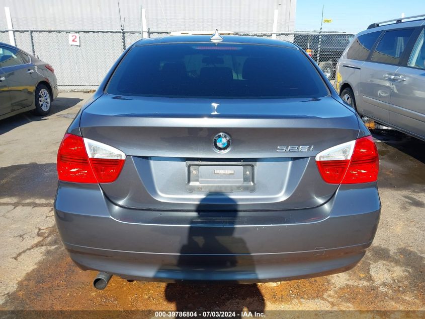 2007 BMW 328I VIN: WBAVA33527PG51014 Lot: 39786804