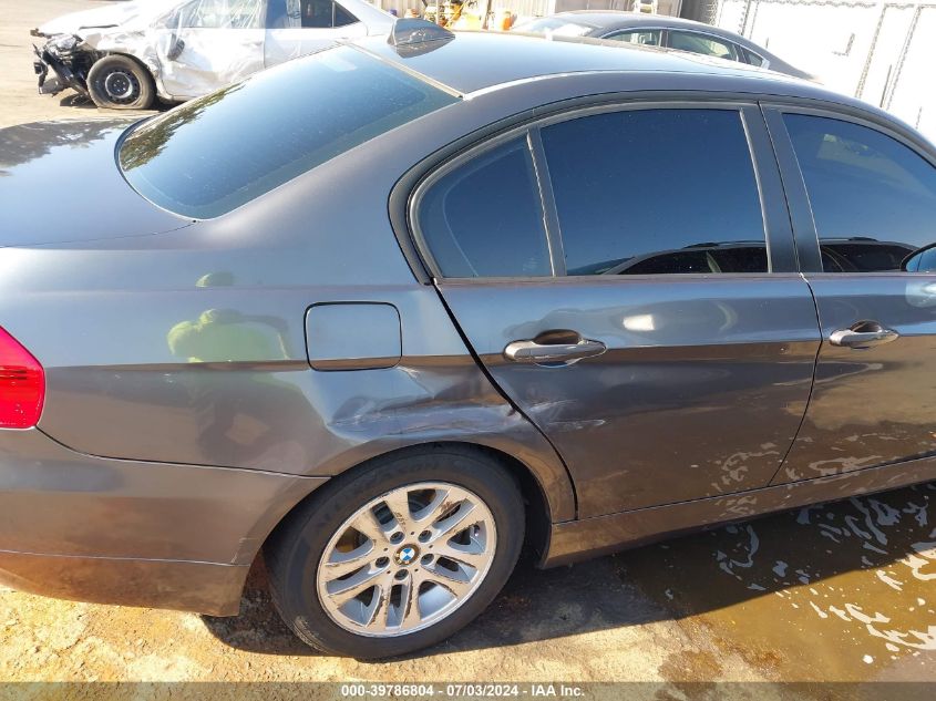 2007 BMW 328I VIN: WBAVA33527PG51014 Lot: 39786804