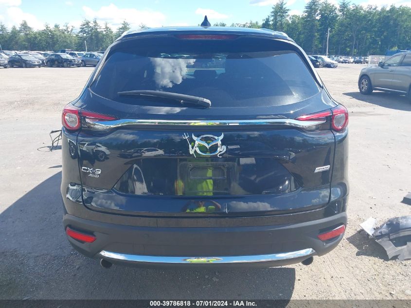 2018 Mazda Cx-9 Grand Touring VIN: JM3TCBDY6J0200681 Lot: 39786818