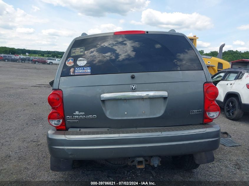 2006 Dodge Durango Limited VIN: 1D4HB582X6F164803 Lot: 39786821