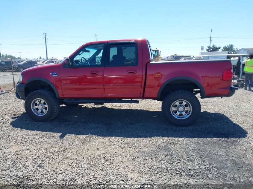 2002 Ford F-150 Lariat/Xlt VIN: 1FTRW08L92KE35031 Lot: 39786828