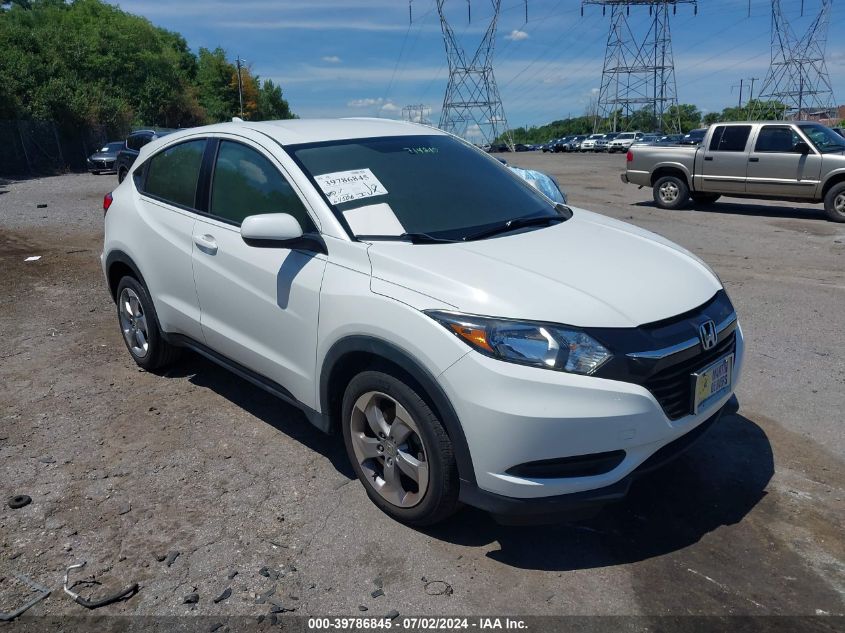 2018 Honda Hr-V Lx VIN: 3CZRU6H38JM714240 Lot: 39786845