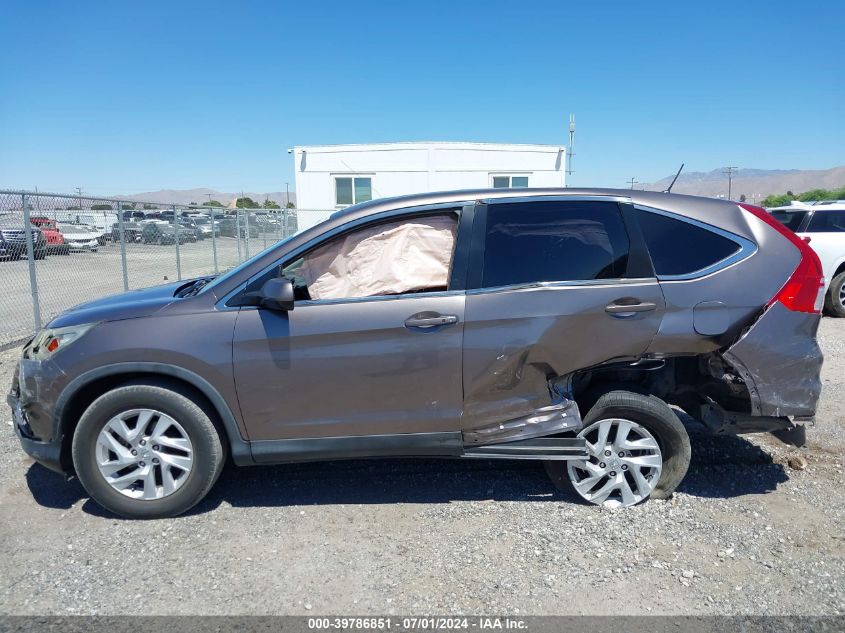 2015 Honda Cr-V Ex VIN: 3CZRM3H57FG705549 Lot: 39786851