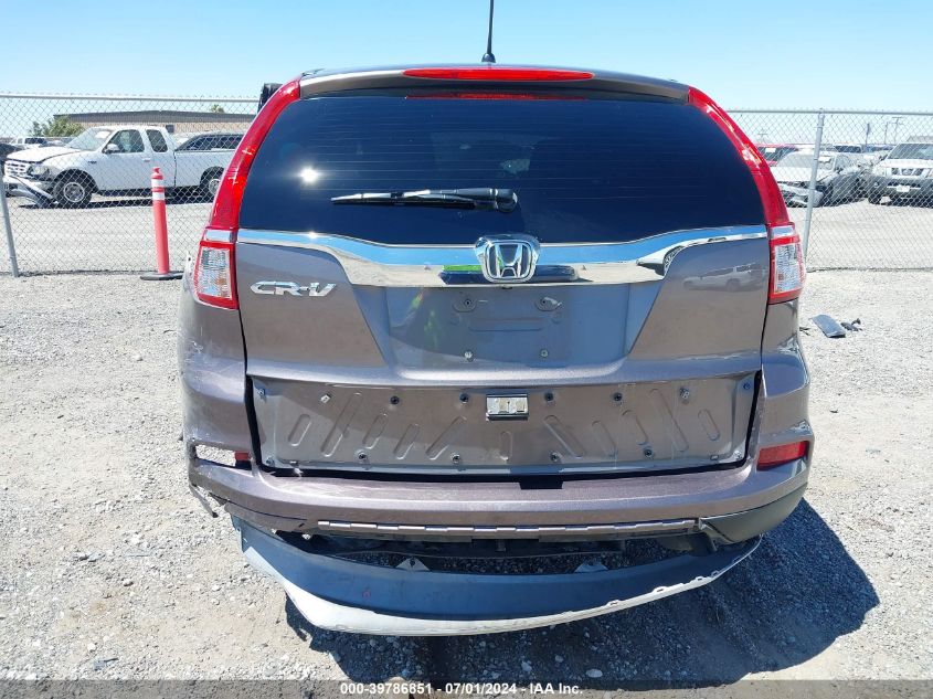 2015 Honda Cr-V Ex VIN: 3CZRM3H57FG705549 Lot: 39786851