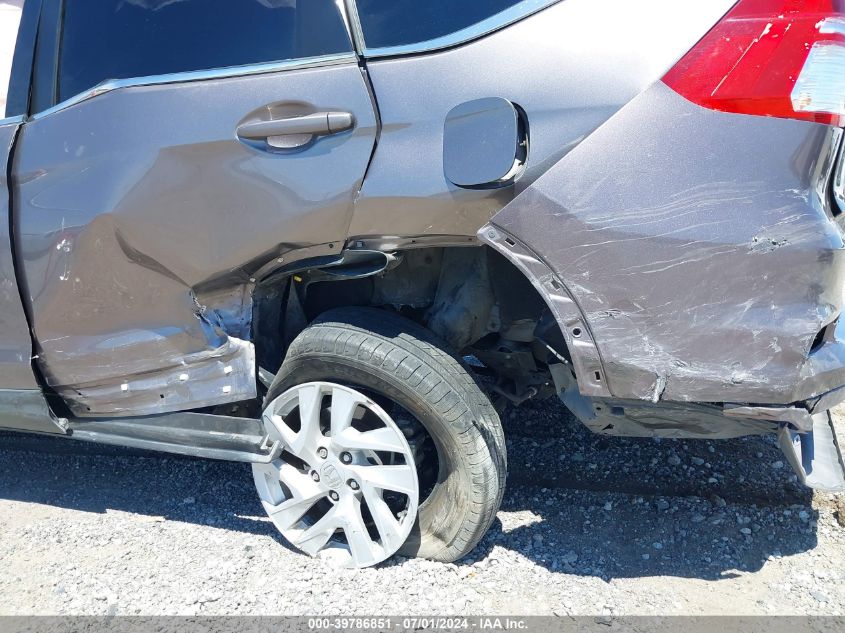 2015 Honda Cr-V Ex VIN: 3CZRM3H57FG705549 Lot: 39786851