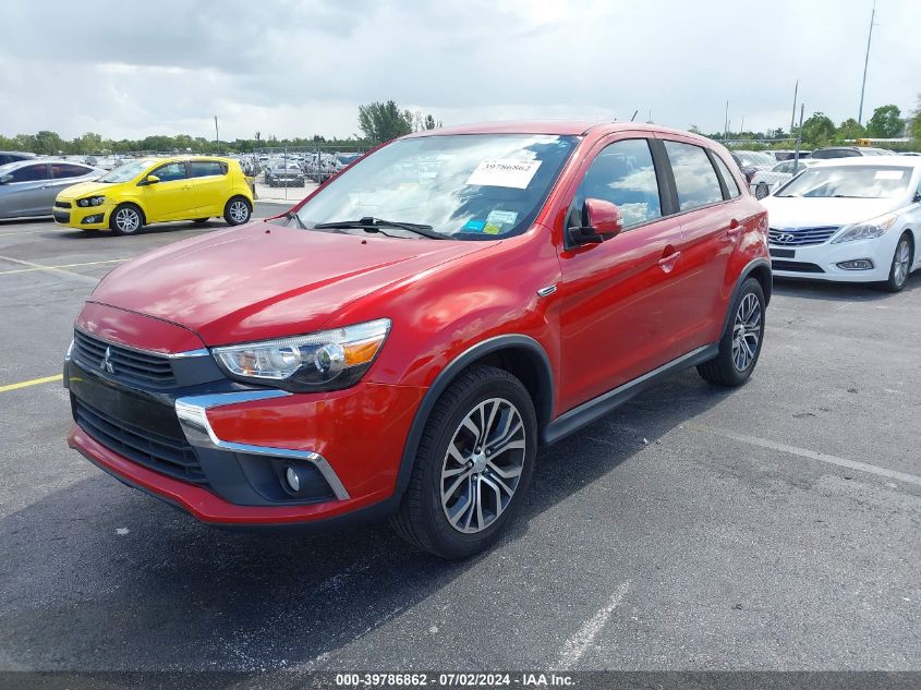 2016 Mitsubishi Outlander Sport 2.4 Se VIN: JA4AP3AW3GZ042196 Lot: 39786862