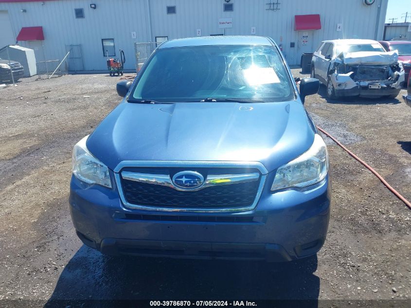 2014 Subaru Forester 2.5I VIN: JF2SJAAC8EH548455 Lot: 39786870