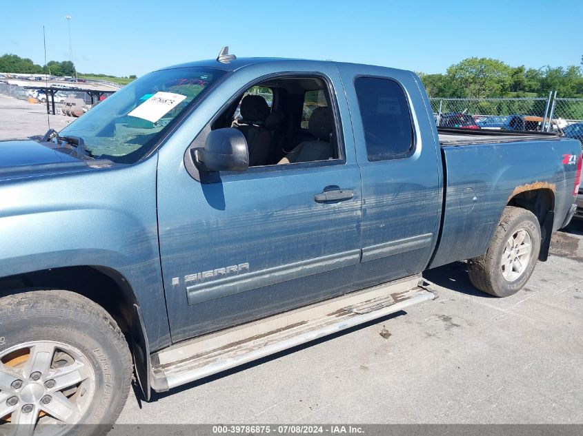 2009 GMC Sierra 1500 K1500 Sle VIN: 1GTEK29039Z276874 Lot: 39786875