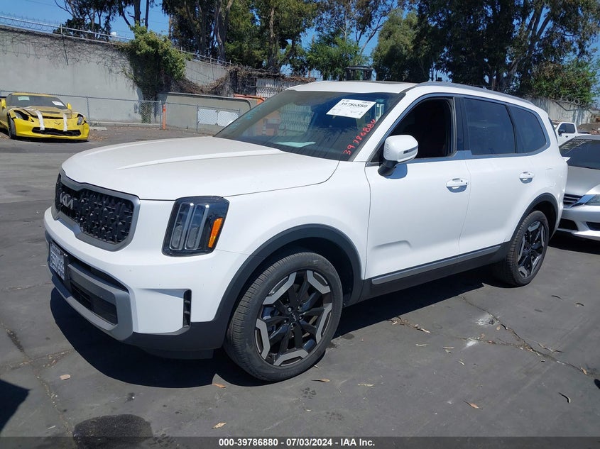 2023 Kia Telluride Ex VIN: 5XYP34GC2PG355088 Lot: 39786880