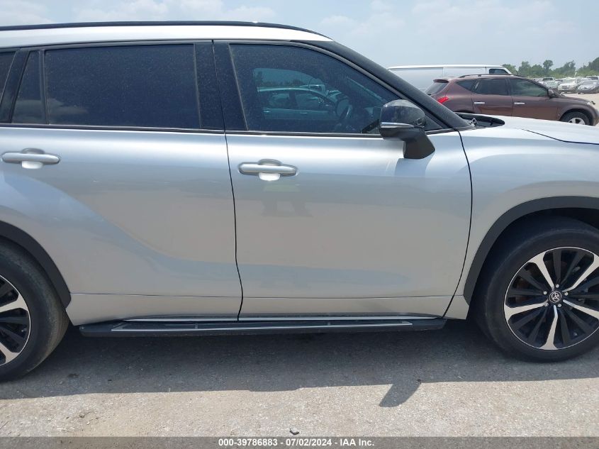 2022 Toyota Highlander Xse VIN: 5TDLZRAH0NS100471 Lot: 39786883