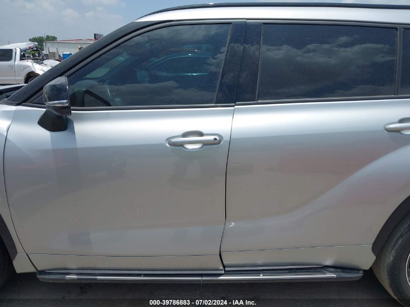 2022 Toyota Highlander Xse VIN: 5TDLZRAH0NS100471 Lot: 39786883