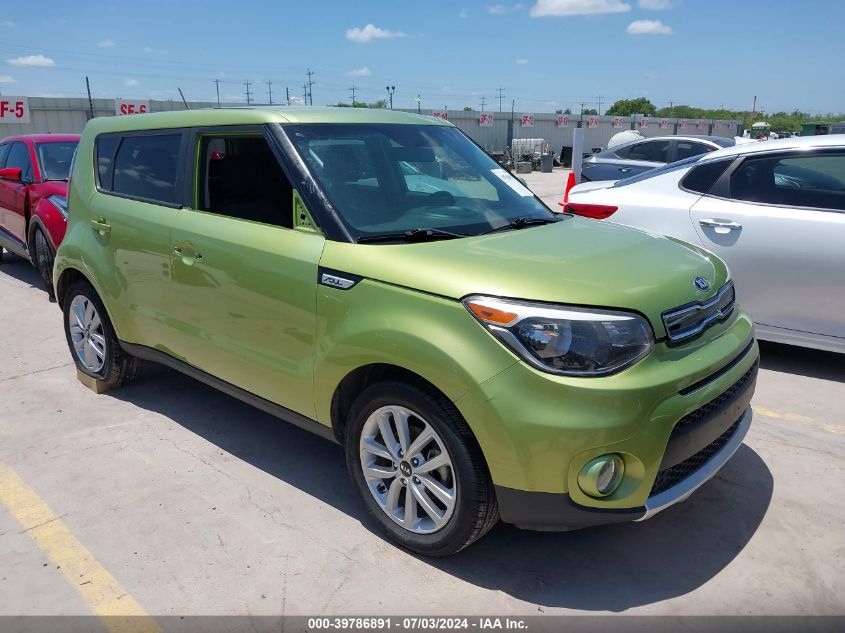 2017 Kia Soul + VIN: KNDJP3A52H7876955 Lot: 39786891