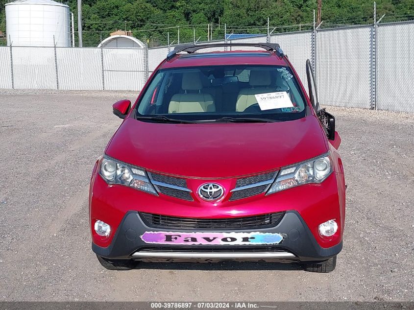 2014 Toyota Rav4 Limited VIN: 2T3DFREV8EW197155 Lot: 39786897