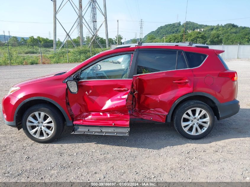 2014 Toyota Rav4 Limited VIN: 2T3DFREV8EW197155 Lot: 39786897