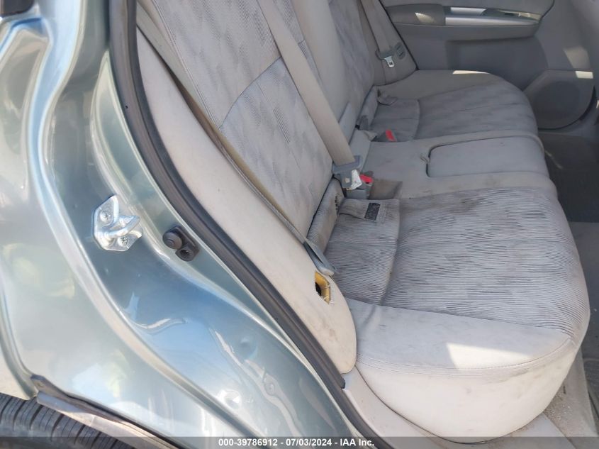 2009 Subaru Forester 2.5X VIN: JF2SH636X9H746458 Lot: 39786912