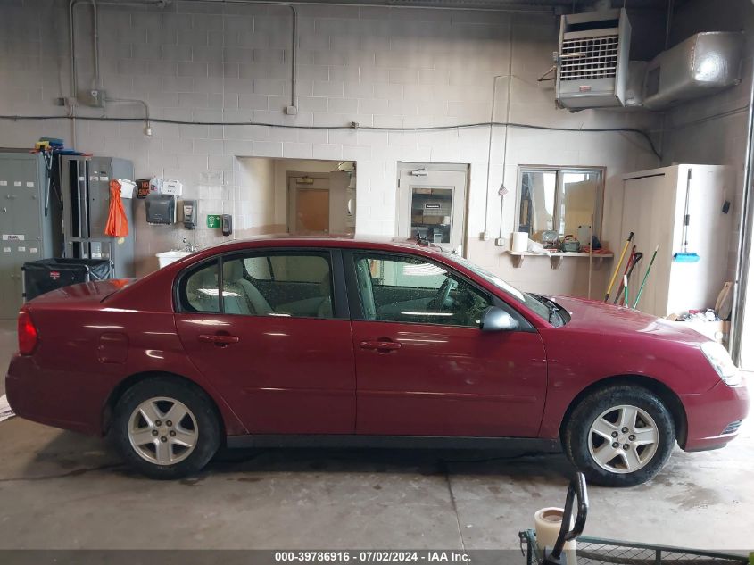 2005 Chevrolet Malibu Ls VIN: 1G1ZT548X5F261872 Lot: 39786916