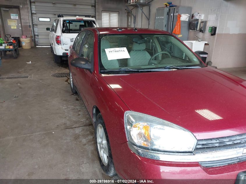 2005 Chevrolet Malibu Ls VIN: 1G1ZT548X5F261872 Lot: 39786916