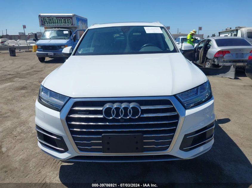 2019 Audi Q7 45 Premium VIN: WA1AHAF71KD044697 Lot: 39786921