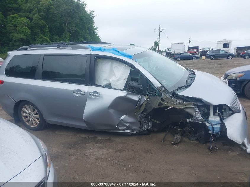 5TDDK3DC8ES078676 2014 Toyota Sienna Xle 7 Passenger