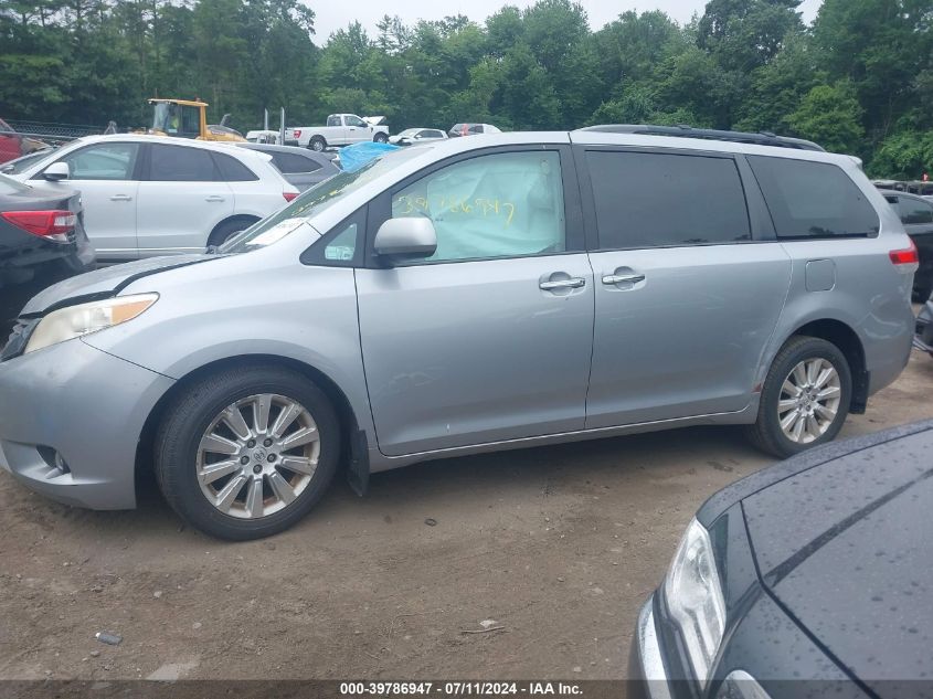 5TDDK3DC8ES078676 2014 Toyota Sienna Xle 7 Passenger