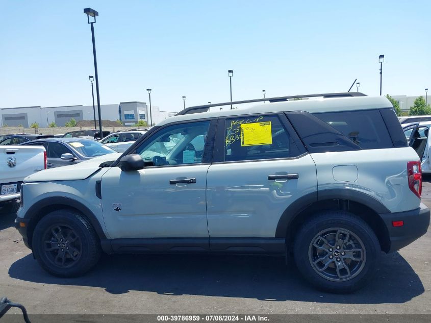 2021 Ford Bronco Sport Big Bend VIN: 3FMCR9B67MRA90595 Lot: 39786959