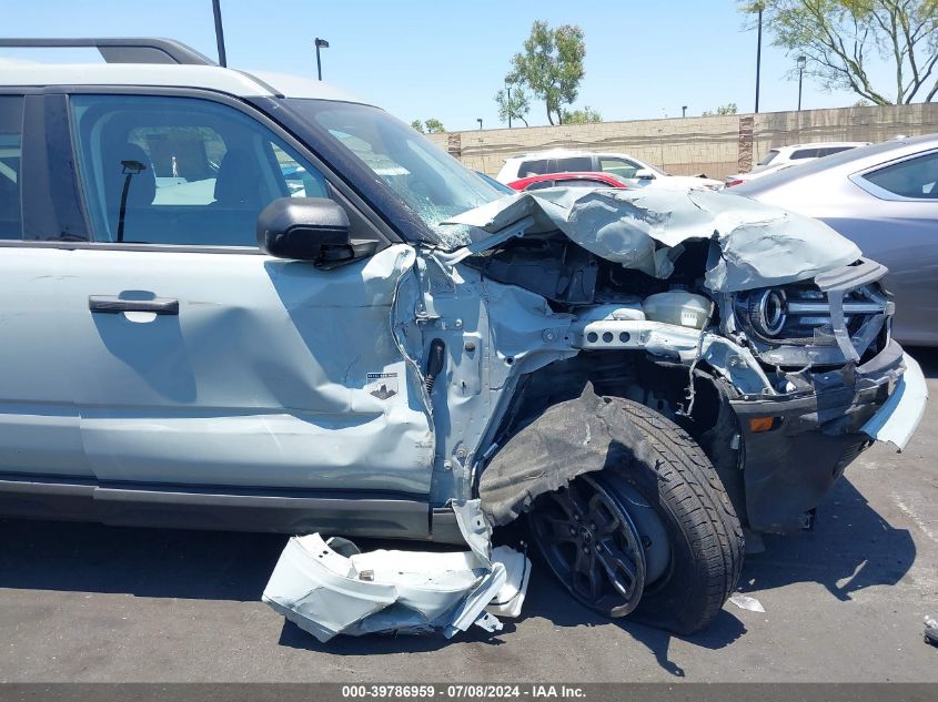 2021 Ford Bronco Sport Big Bend VIN: 3FMCR9B67MRA90595 Lot: 39786959
