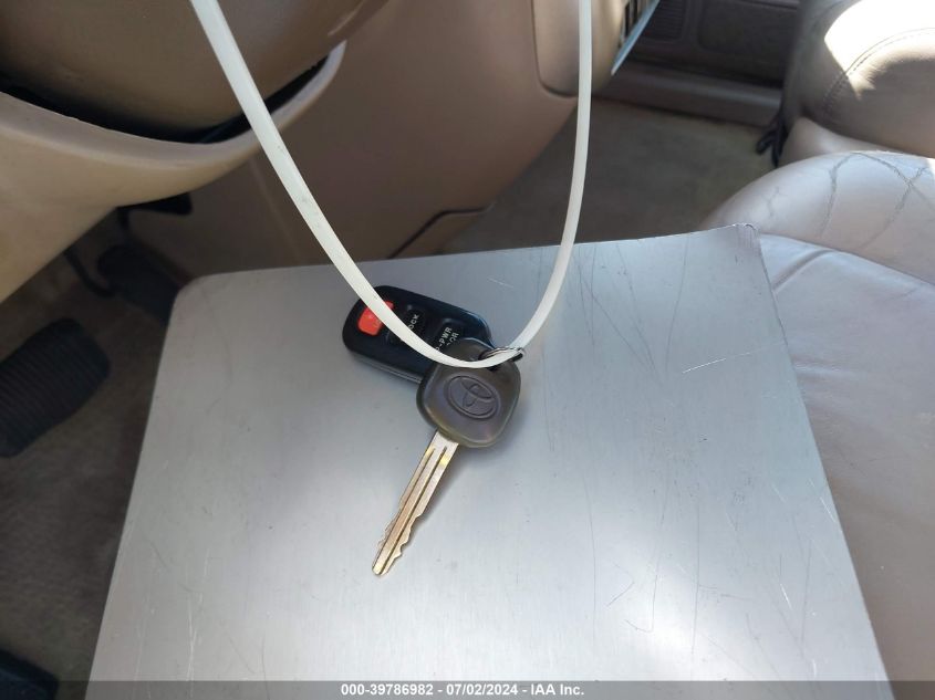 2001 Toyota Sienna Xle VIN: 4T3ZF13C61U365863 Lot: 39786982