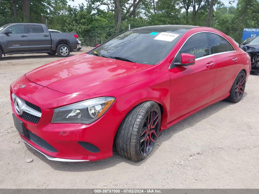 2018 Mercedes-Benz Cla 250 4Matic VIN: WDDSJ4GBXJN657791 Lot: 39787000