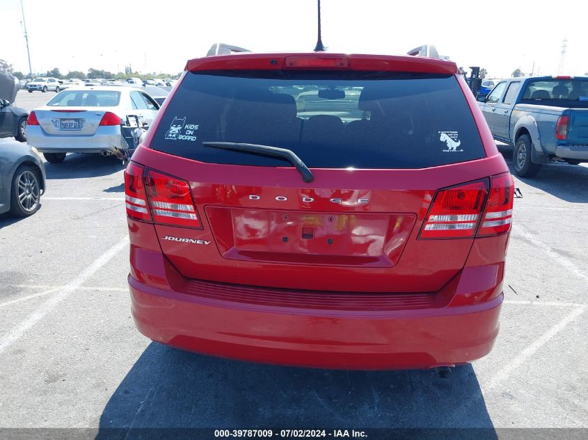 2017 Dodge Journey Se VIN: 3C4PDCAB1HT553100 Lot: 39787009