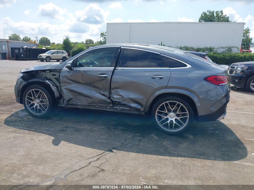 2021 MERCEDES-BENZ AMG GLE 53 COUPE 4MATIC VIN: 4JGFD6BB2MA454455