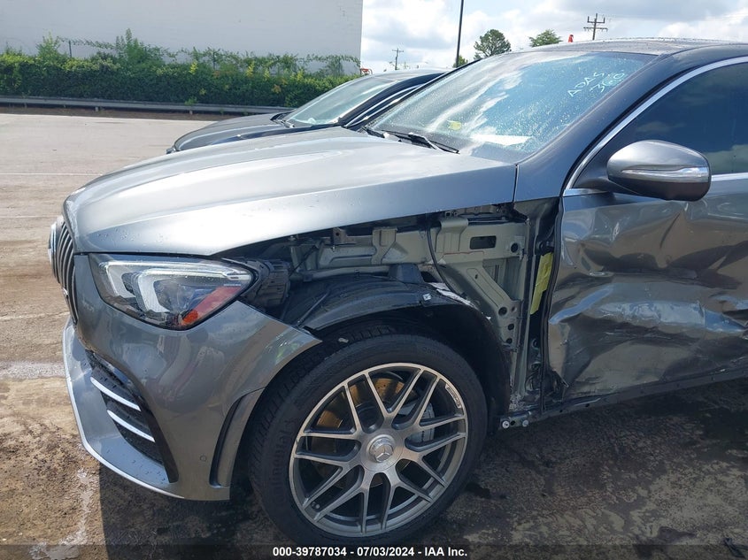 2021 MERCEDES-BENZ AMG GLE 53 COUPE 4MATIC VIN: 4JGFD6BB2MA454455