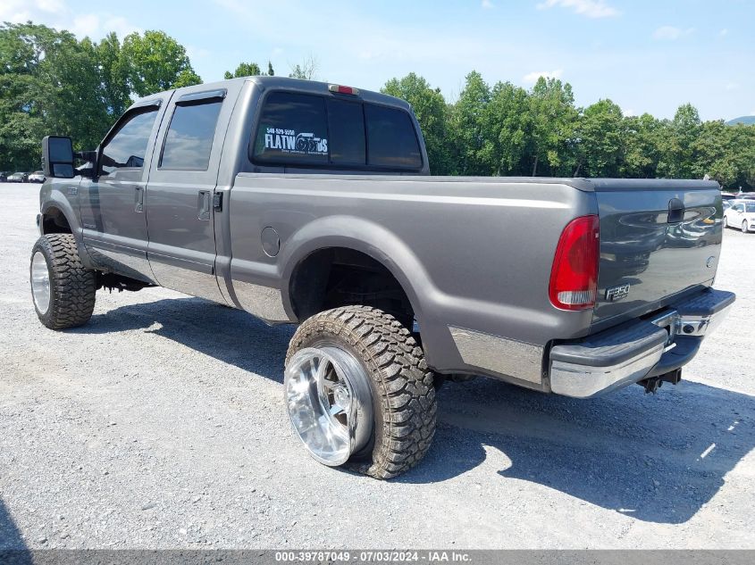 2003 Ford F350 Srw Super Duty VIN: 1FTSW31F73EA44080 Lot: 39787049