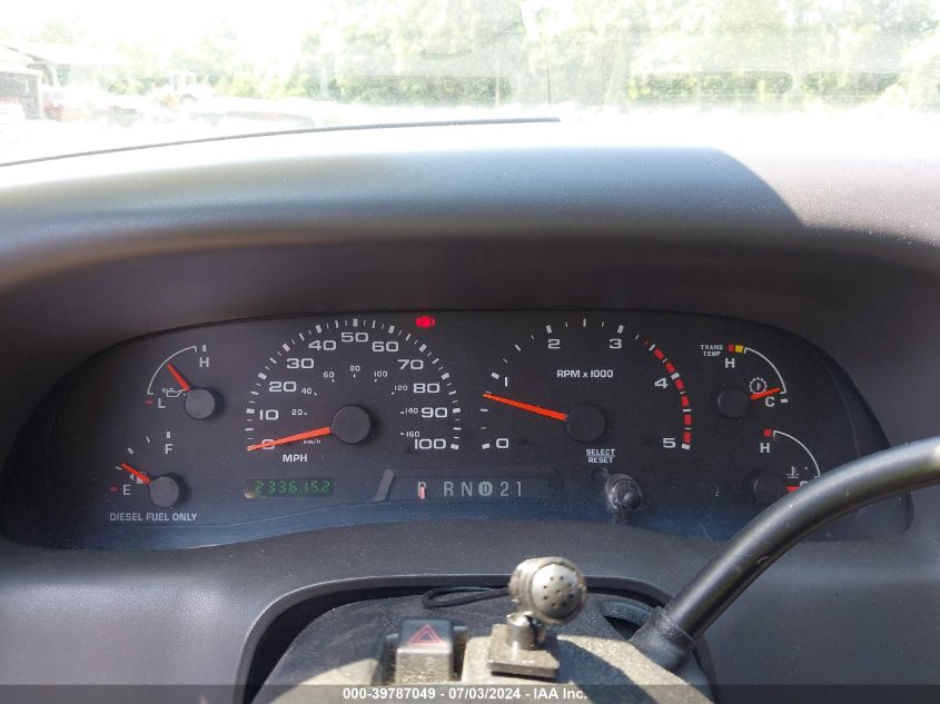 2003 Ford F350 Srw Super Duty VIN: 1FTSW31F73EA44080 Lot: 39787049