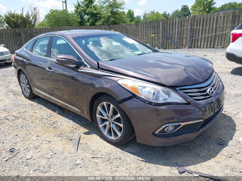 2016 Hyundai Azera VIN: KMHFG4JG3GA518158 Lot: 39787078