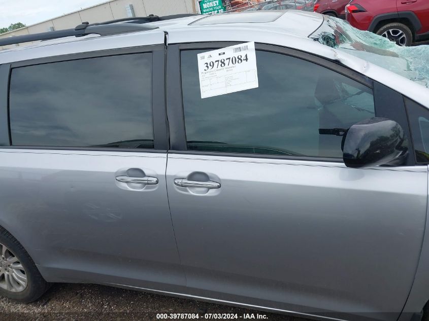 5TDYK3DC5CS258048 2012 Toyota Sienna Xle V6 8 Passenger