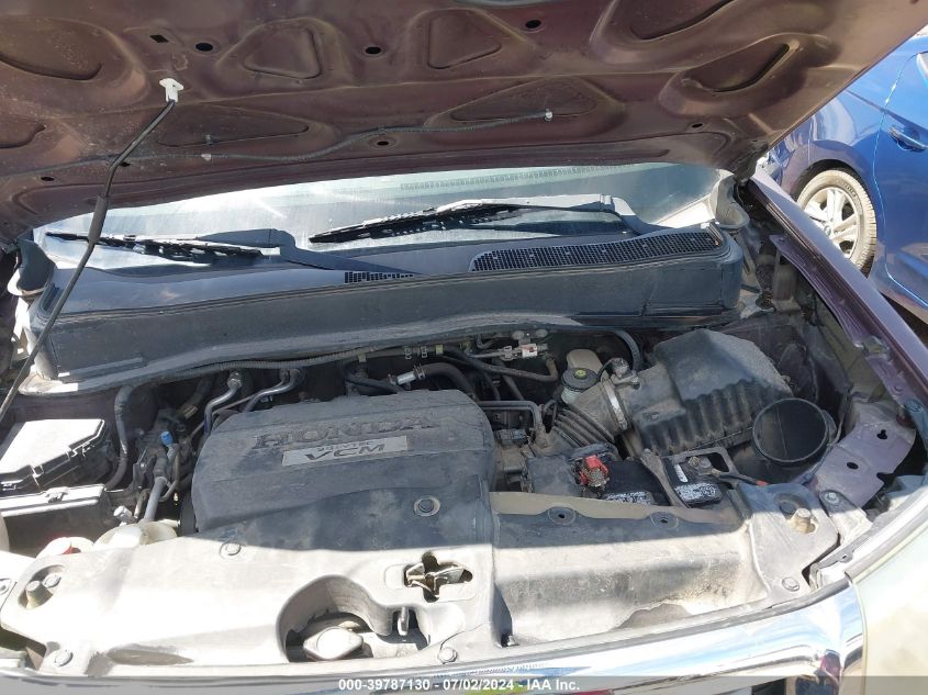 2009 Honda Pilot Touring VIN: 5FNYF48949B006510 Lot: 39787130