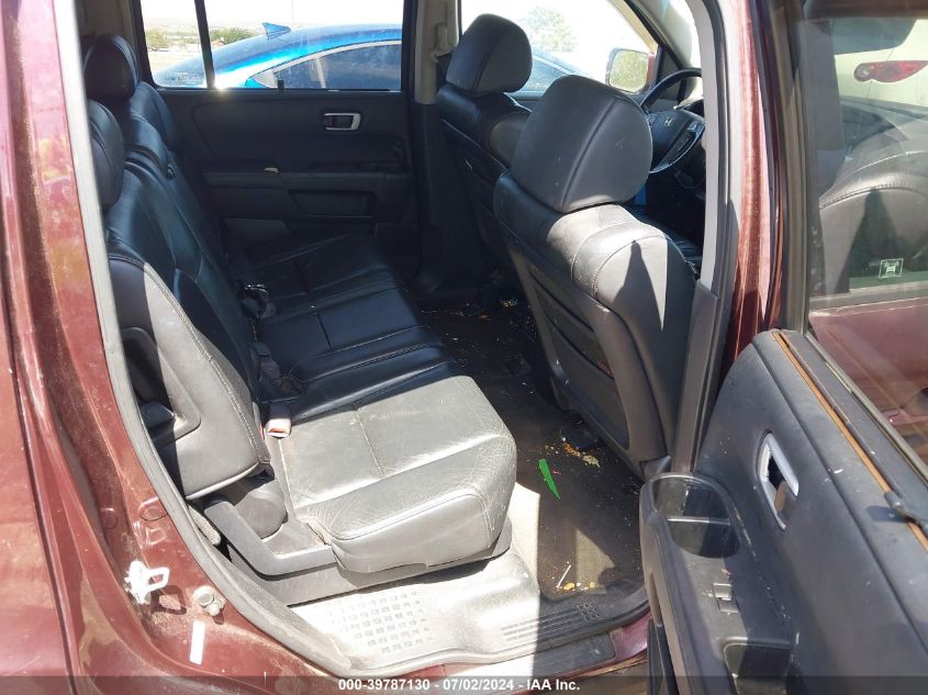 2009 Honda Pilot Touring VIN: 5FNYF48949B006510 Lot: 39787130