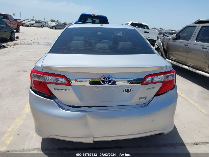 2013 Toyota Camry Hybrid Xle VIN: 4T1BD1FK0DU073407 Lot: 39787132