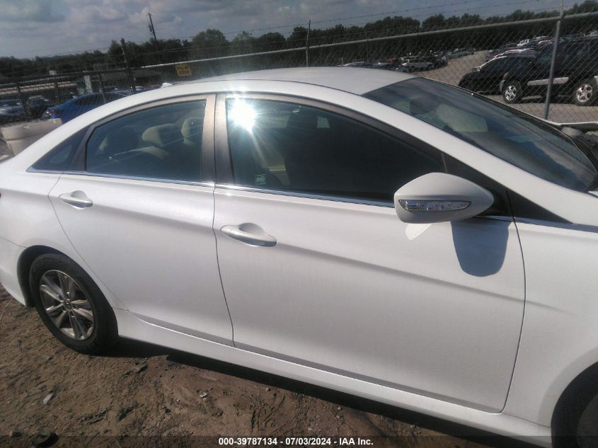 2014 HYUNDAI SONATA GLS - 5NPEB4AC0EH909494