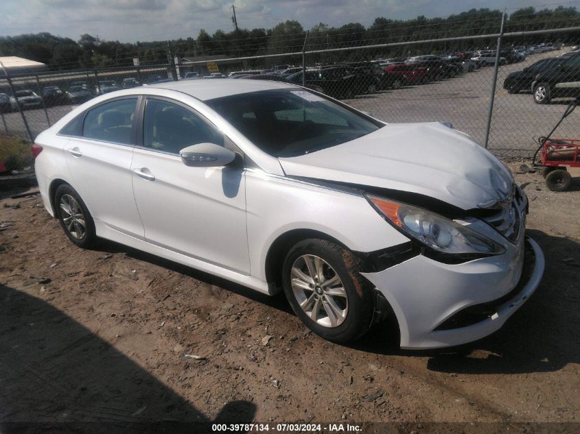 2014 HYUNDAI SONATA GLS - 5NPEB4AC0EH909494