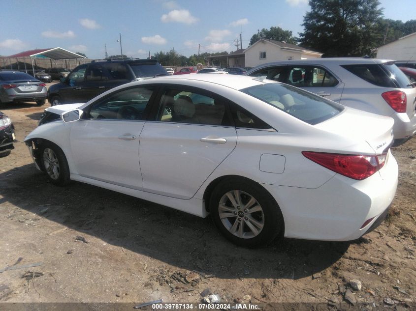 2014 HYUNDAI SONATA GLS - 5NPEB4AC0EH909494