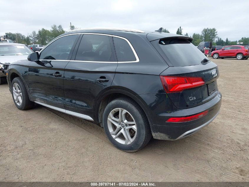 2019 Audi Q5 45 Premium VIN: WA1ANAFY9K2109406 Lot: 39787141