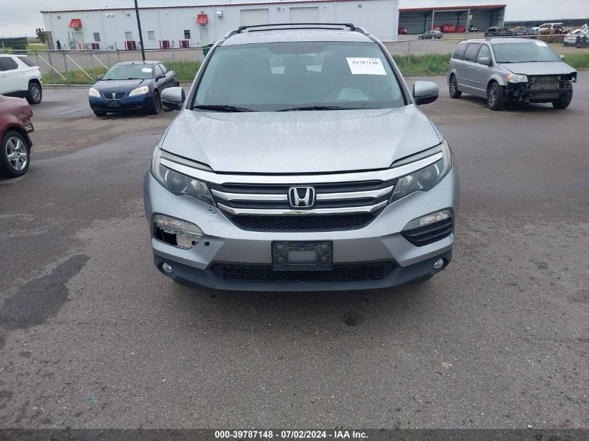 2016 Honda Pilot Exln VIN: 5FNYF6H70GB102917 Lot: 39787148