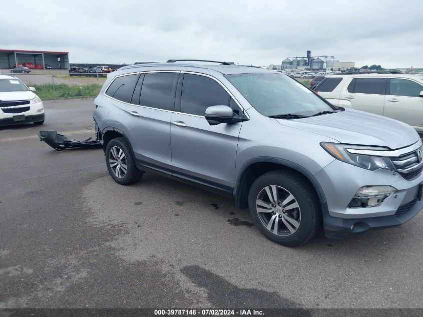 2016 Honda Pilot Exln VIN: 5FNYF6H70GB102917 Lot: 39787148