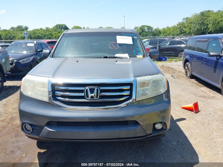 2012 Honda Pilot Ex VIN: 5FNYF3H47CB009519 Lot: 39787157