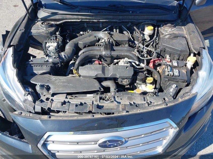 2016 SUBARU OUTBACK 2.5I LIMITED - 4S4BSANC2G3259850