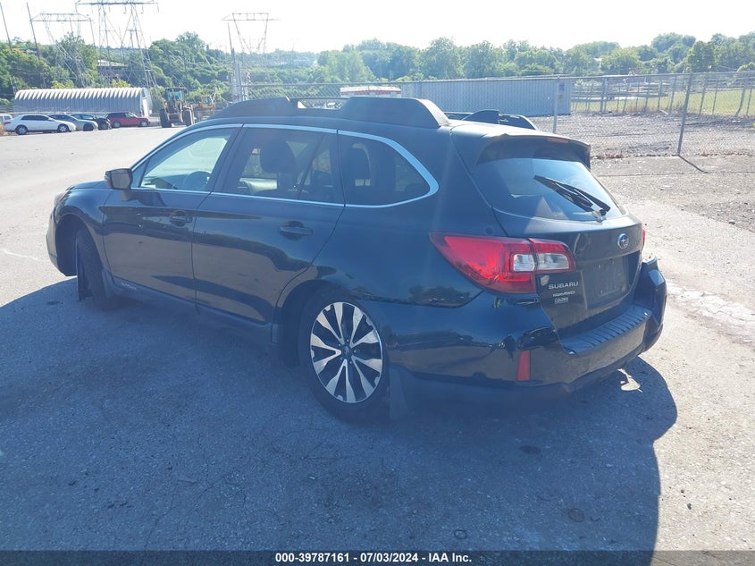 2016 SUBARU OUTBACK 2.5I LIMITED - 4S4BSANC2G3259850