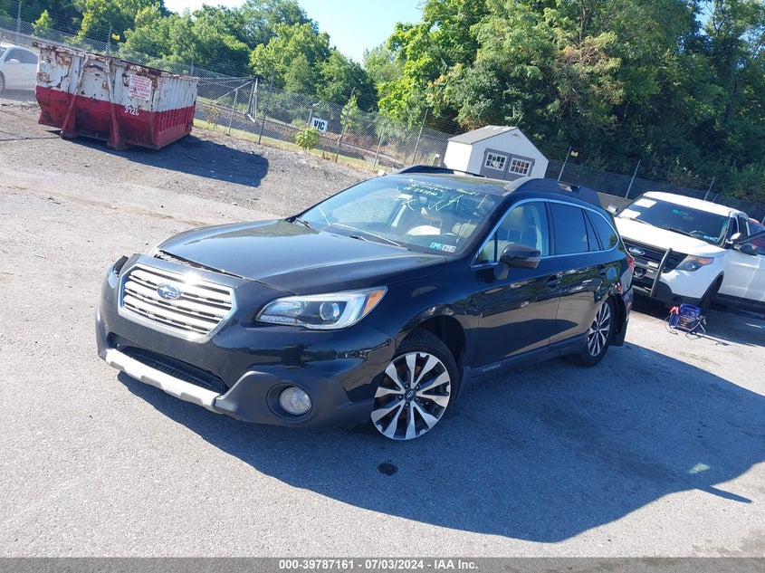 2016 SUBARU OUTBACK 2.5I LIMITED - 4S4BSANC2G3259850